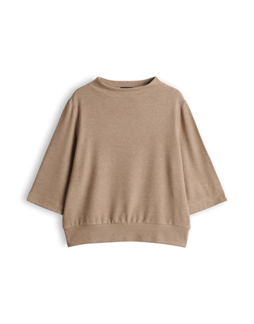 SOSINO Jerseyshirt in Mélange-Optik