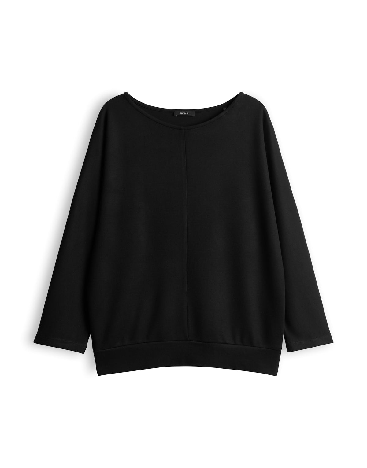 OPUS Langarmshirts  schwarz