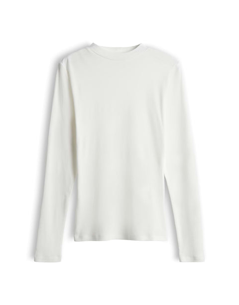 OPUS Langarmshirts  weiß