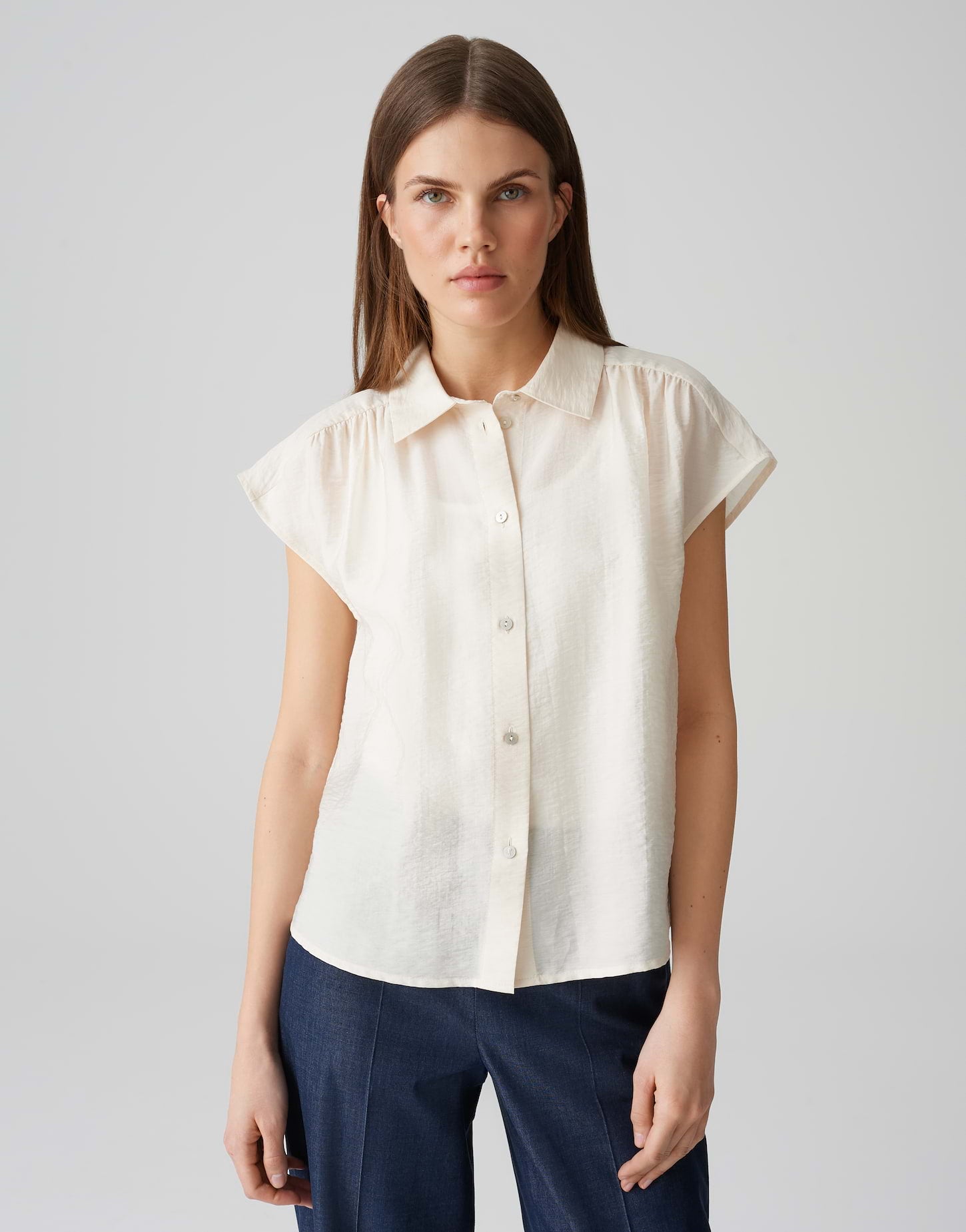 OPUS Hemdblusen  creme
