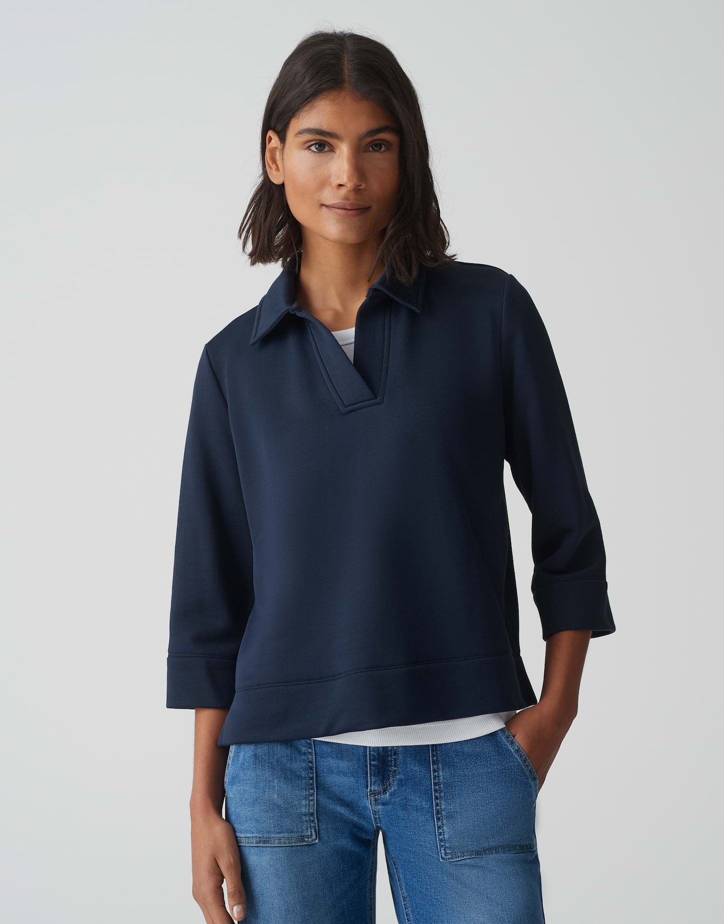 OPUS Sweatshirts  dunkelblau