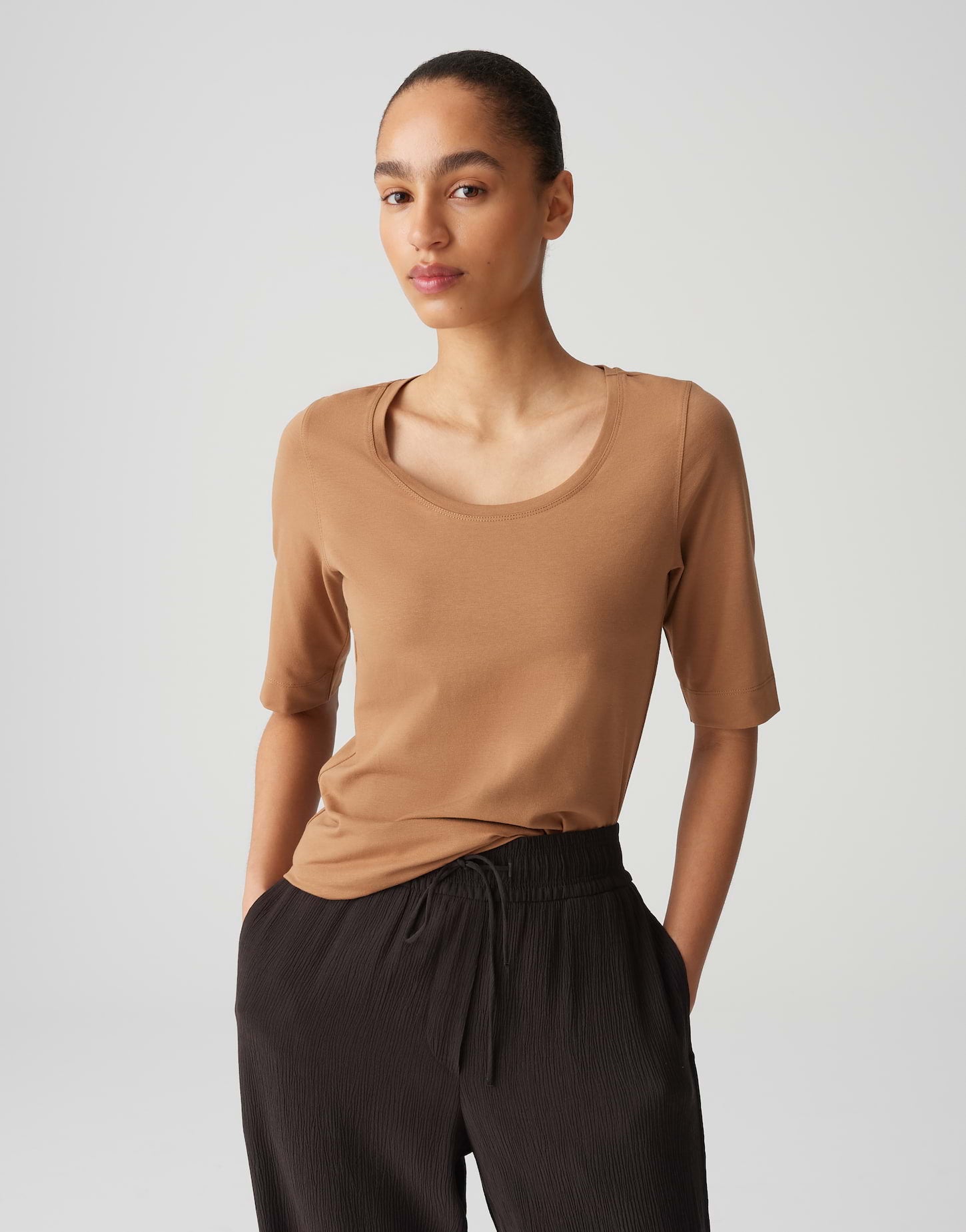 OPUS T-Shirts  braun