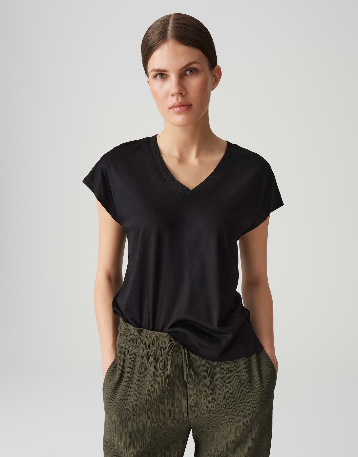 OPUS T-Shirts  schwarz