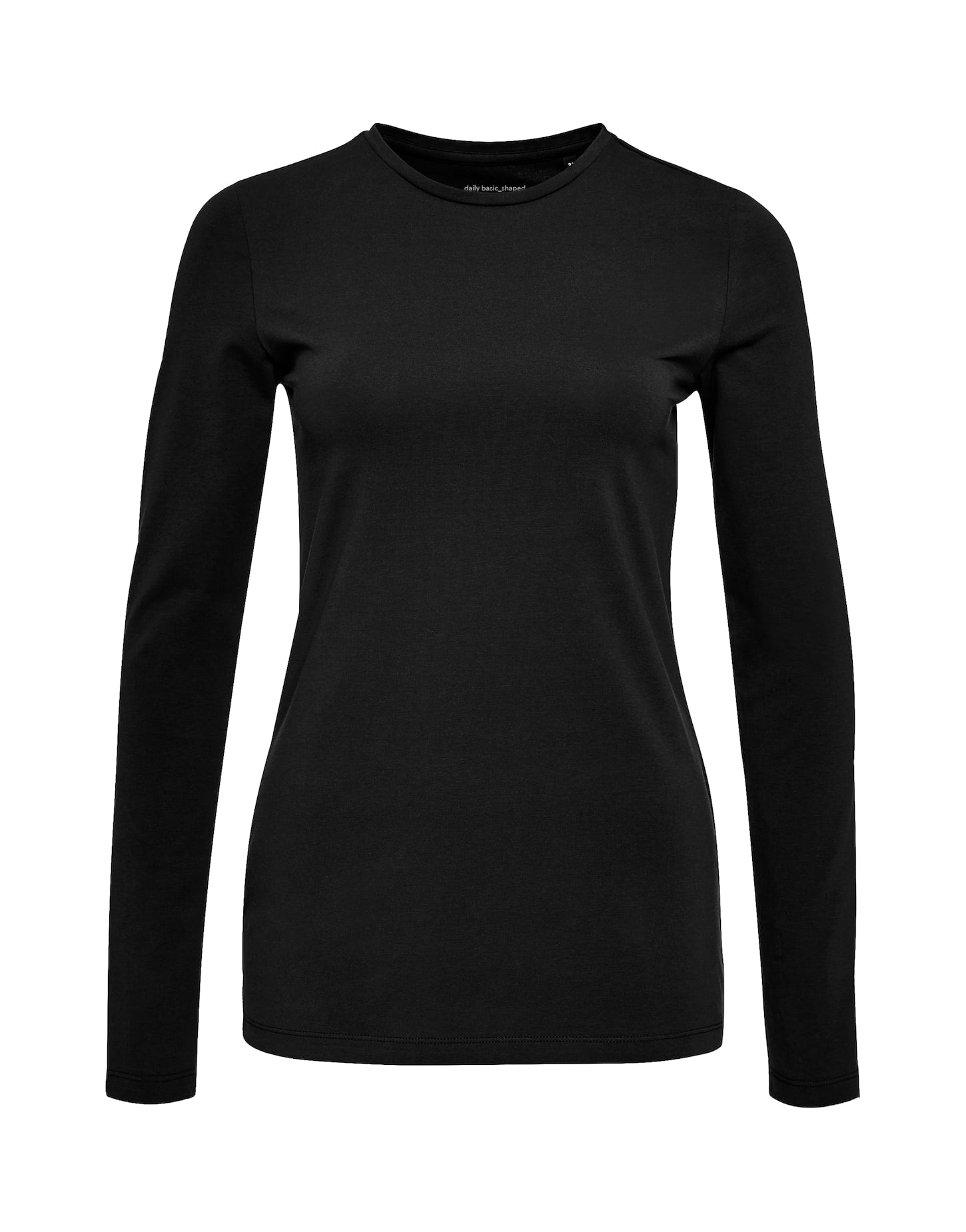 OPUS Langarmshirts  schwarz