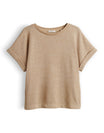 OPUS T-Shirts  hellbraun