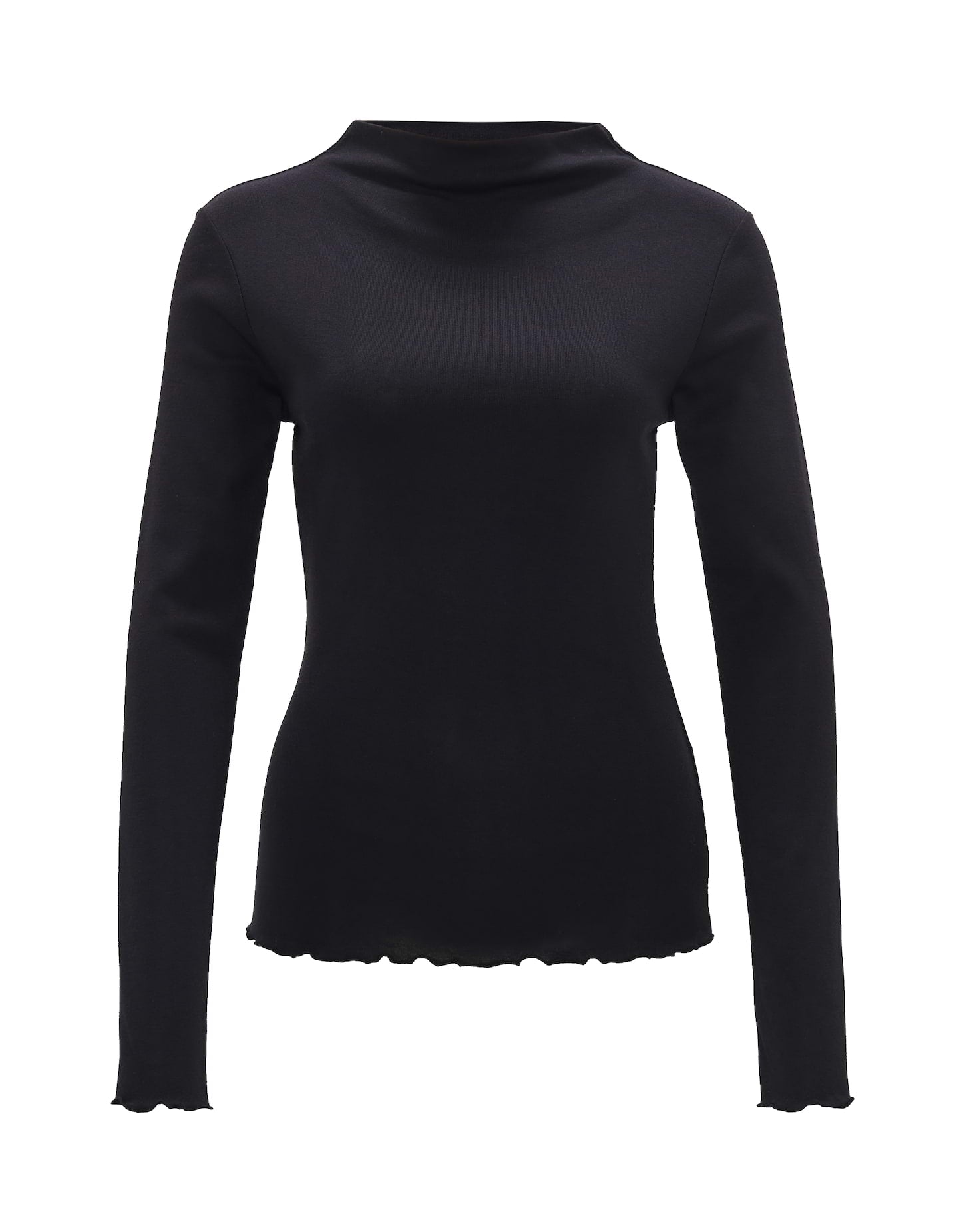 OPUS Langarmshirts  schwarz