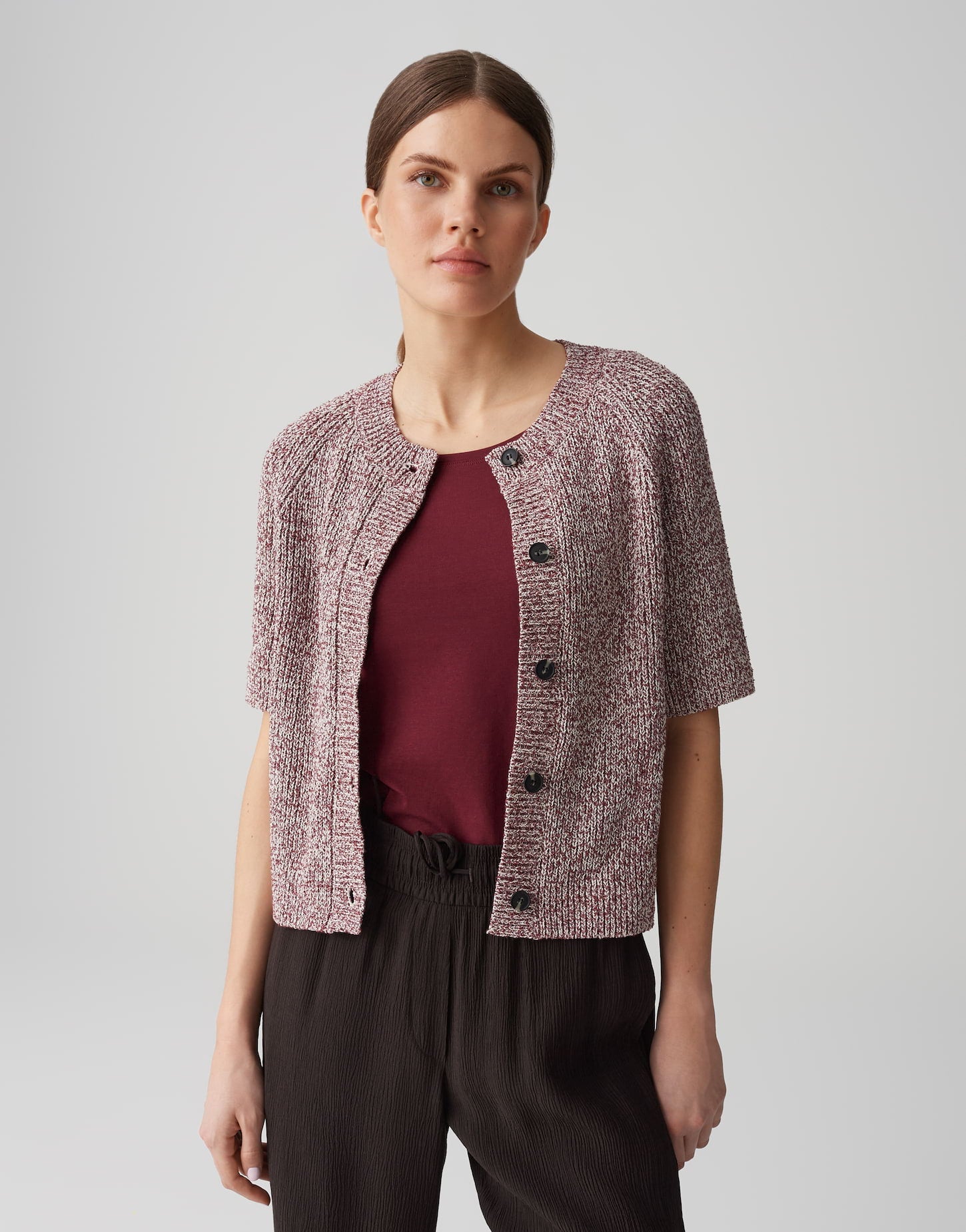 OPUS Strickjacken  rosa