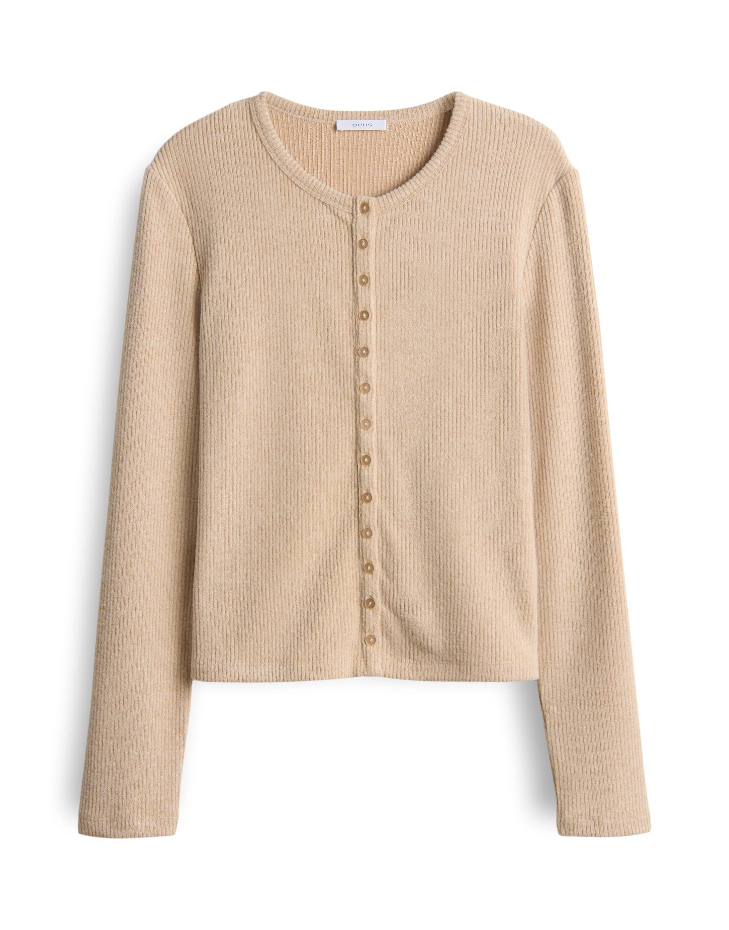 OPUS Strickjacken  hellbraun