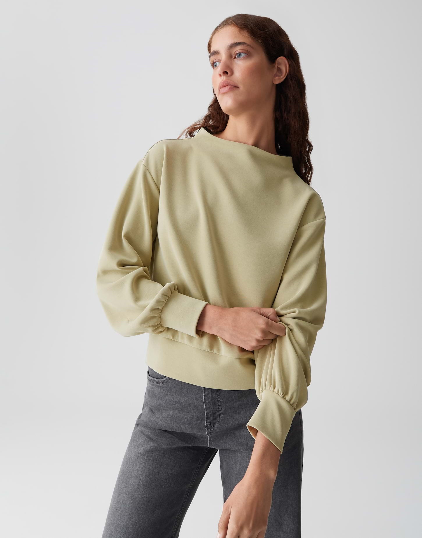 OPUS Sweatshirts  hellbraun
