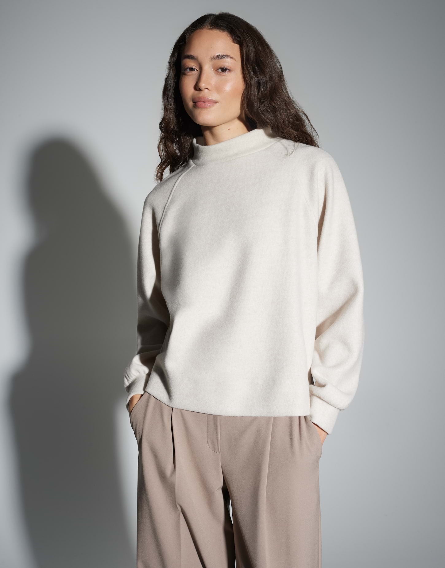 OPUS Sweatshirts  elfenbein