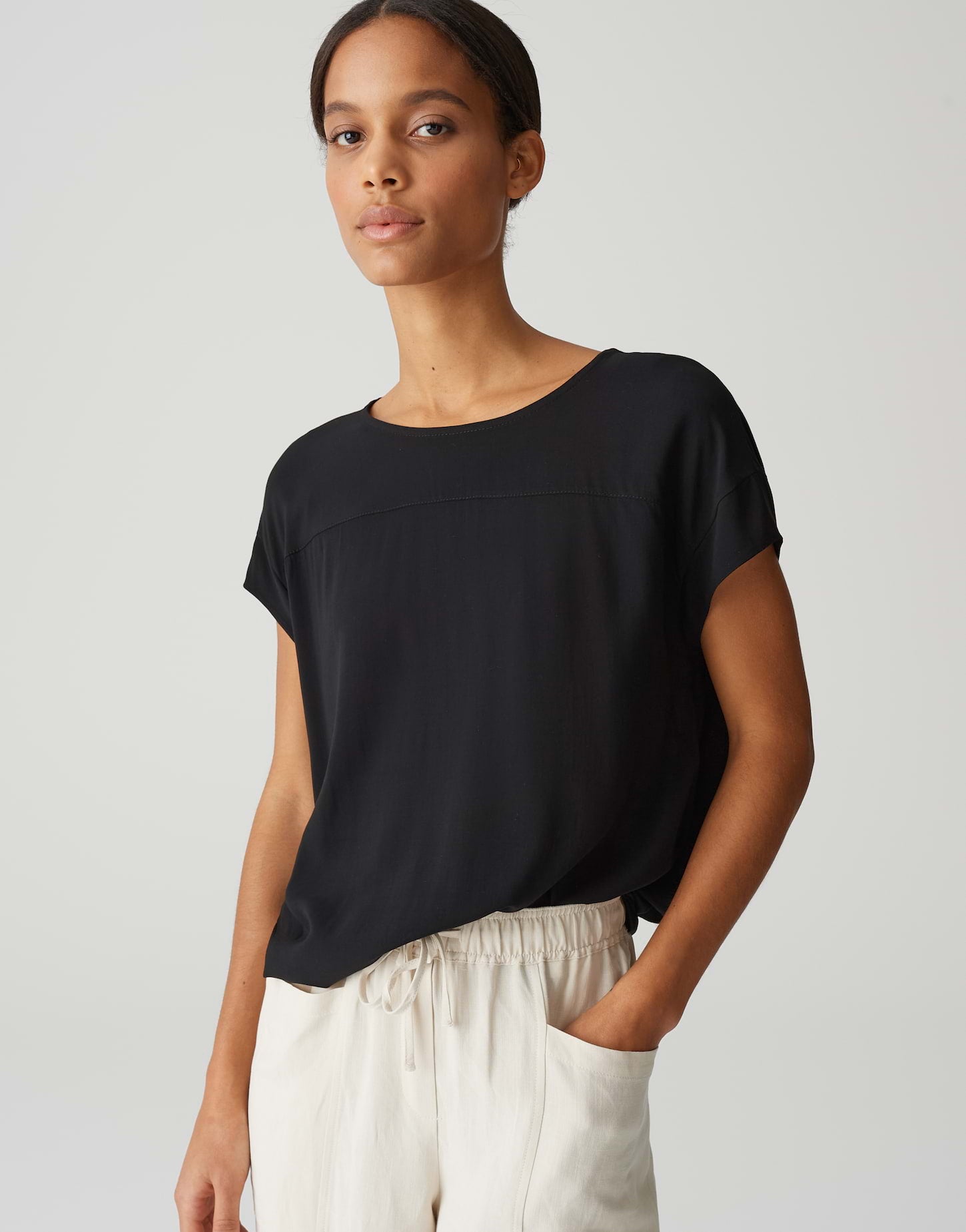 OPUS T-Shirts  schwarz