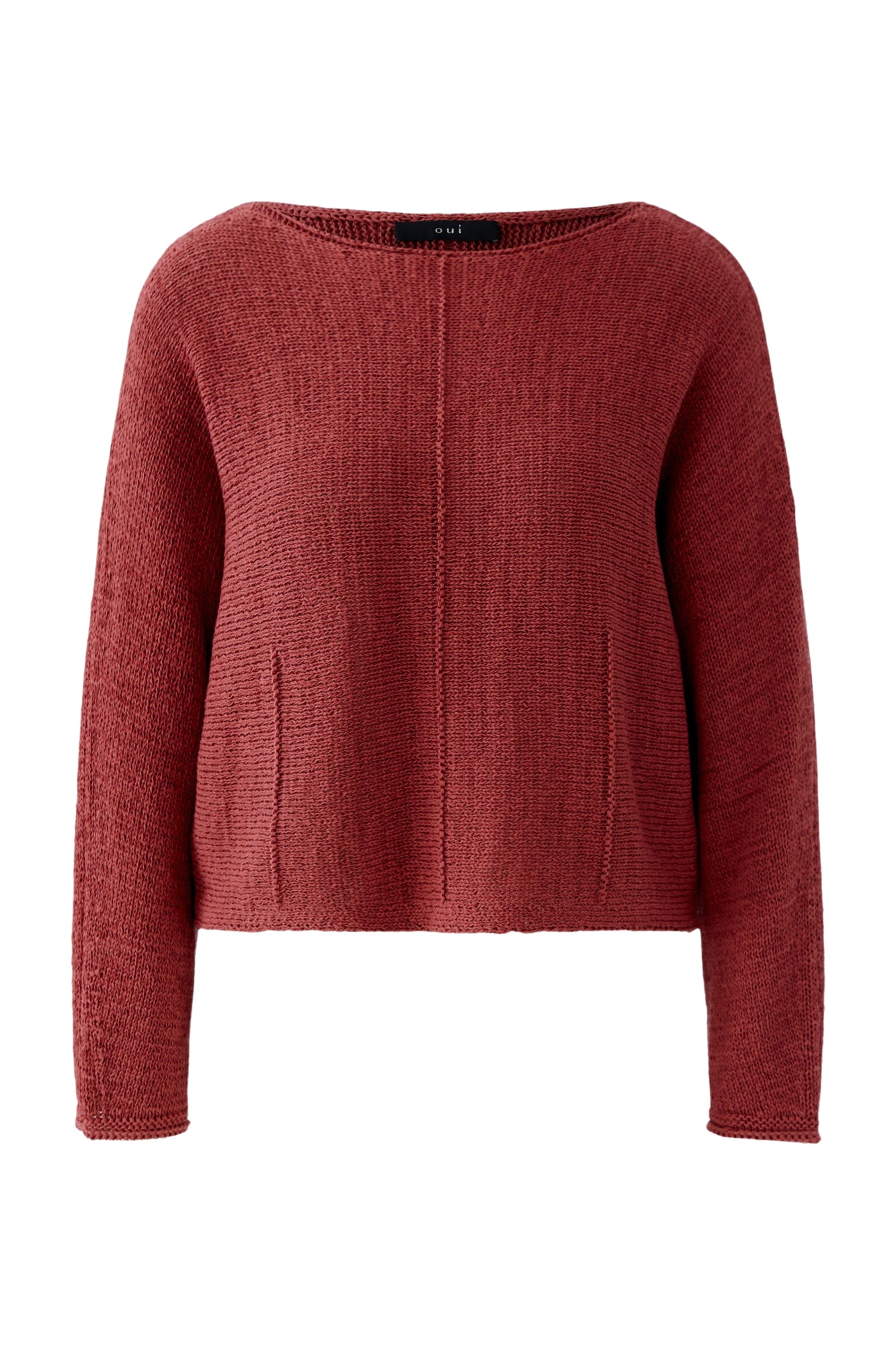 OUI Pullover  rot