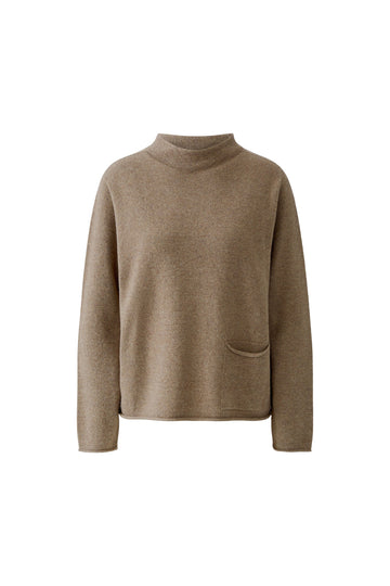 Seamless Pullover mit kleiner Tasche