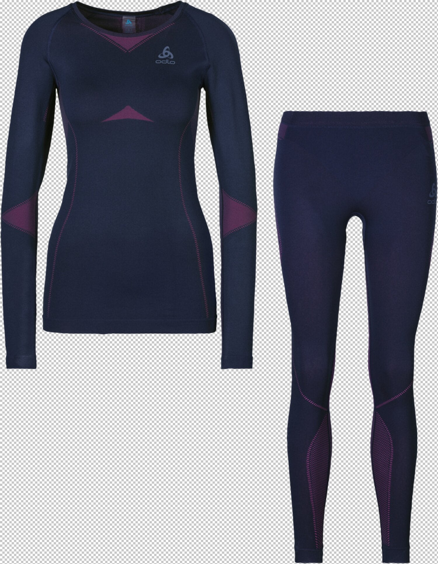 Odlo Funktionswäsche  blau
