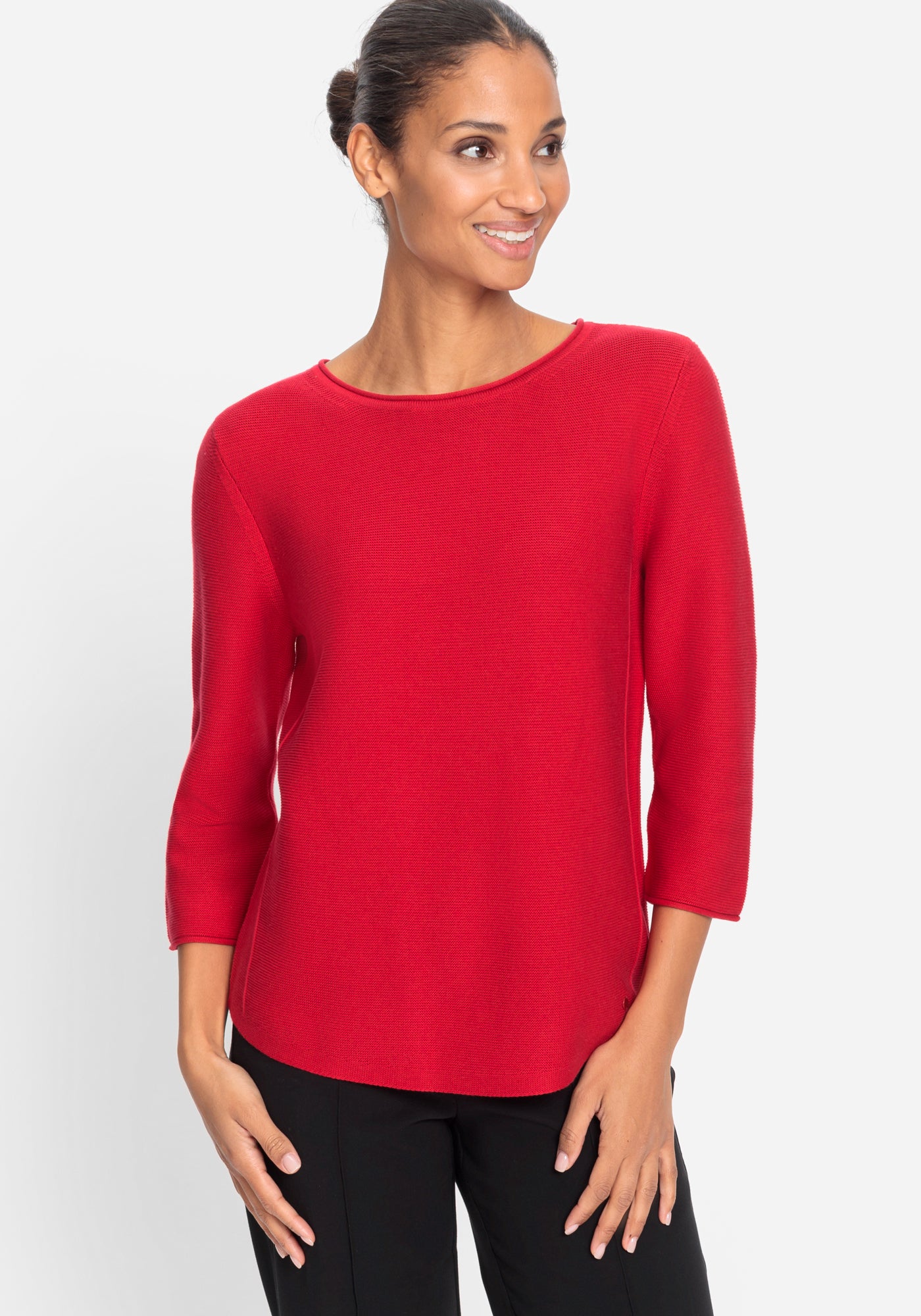 Olsen Pullover  rot