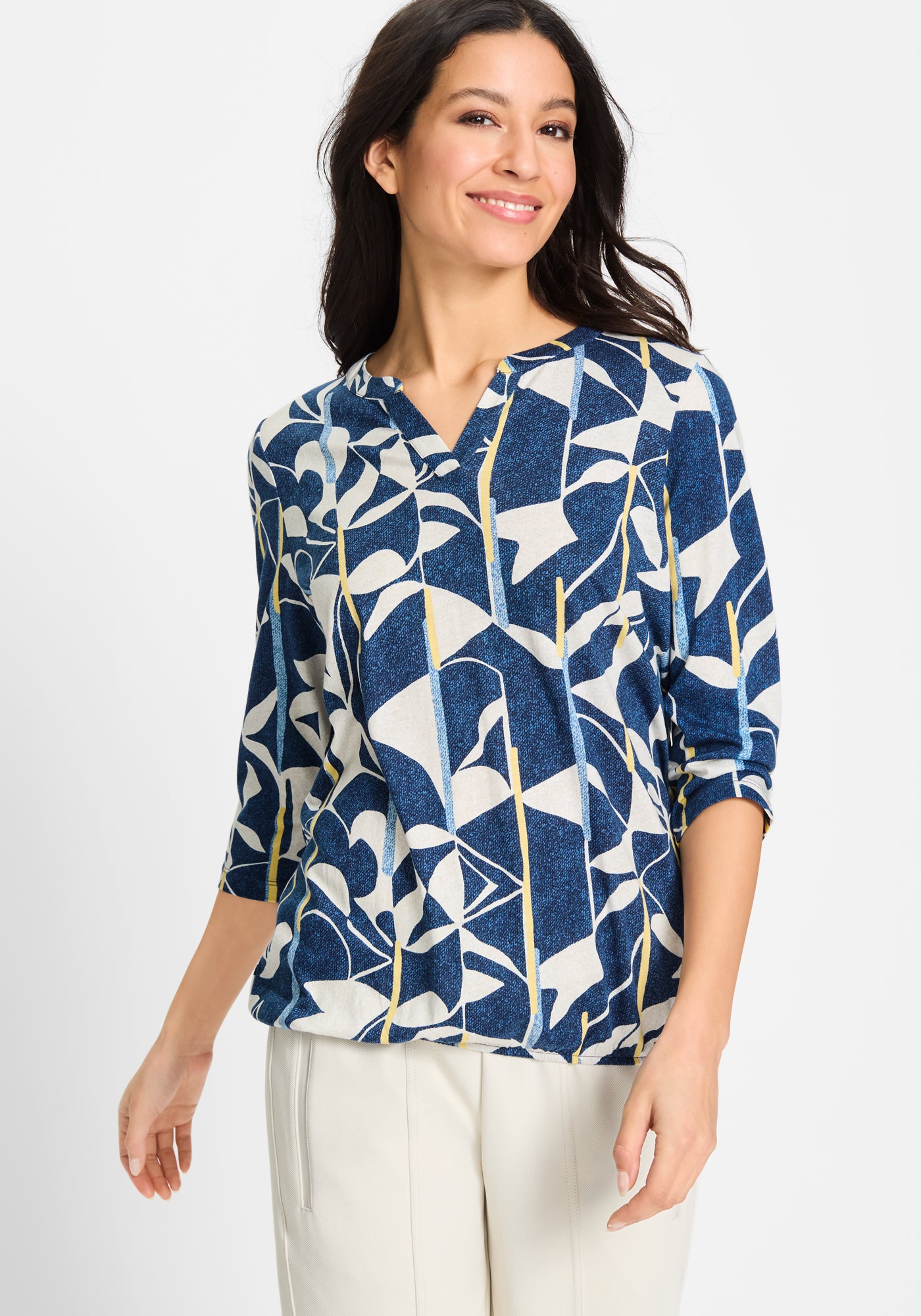 Olsen 3/4-Shirts  blau