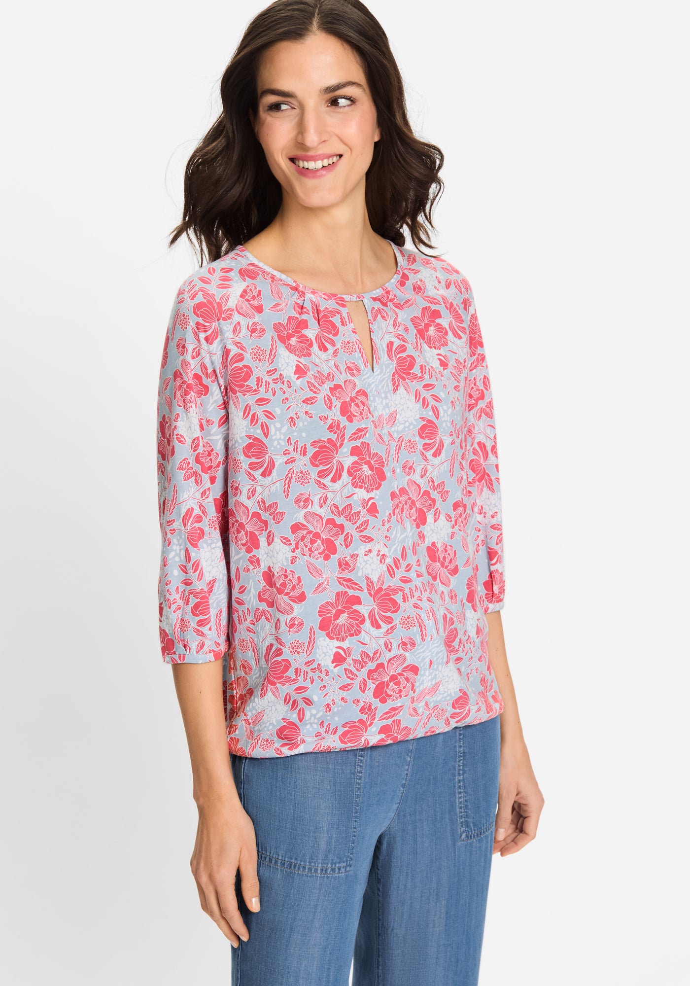 Olsen Hemdblusen  rosa