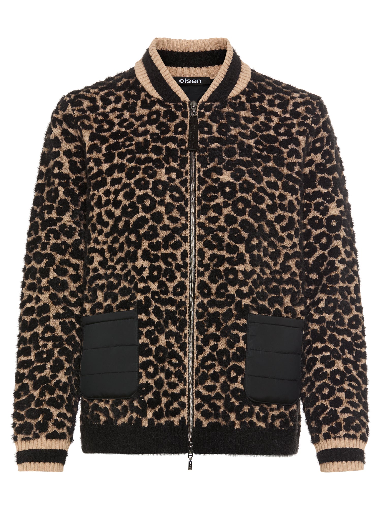 Olsen Strickjacken  schwarz