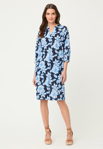 Freizeitkleid mit Blumenprint
