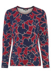 Olsen Langarmshirts  rot