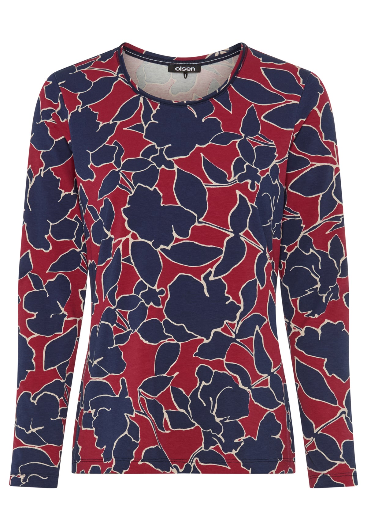Olsen Langarmshirts  rot