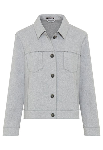INDOOR Hemdblusenjacke mit Knopfleiste