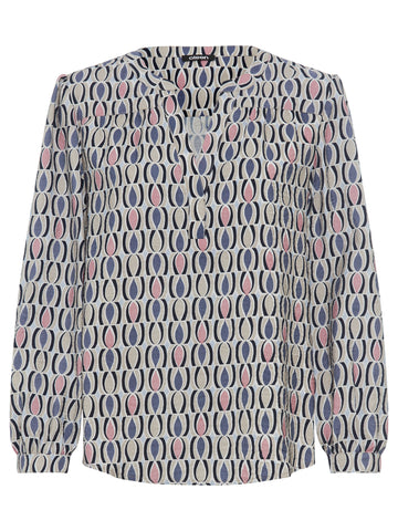 Langarm Bluse