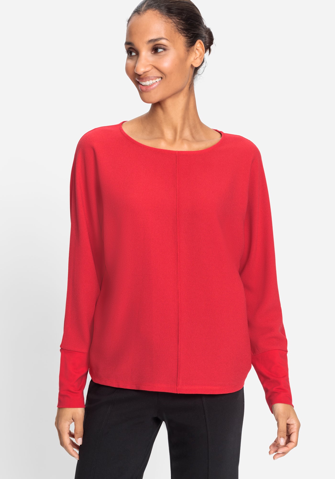 Olsen Pullover  rot