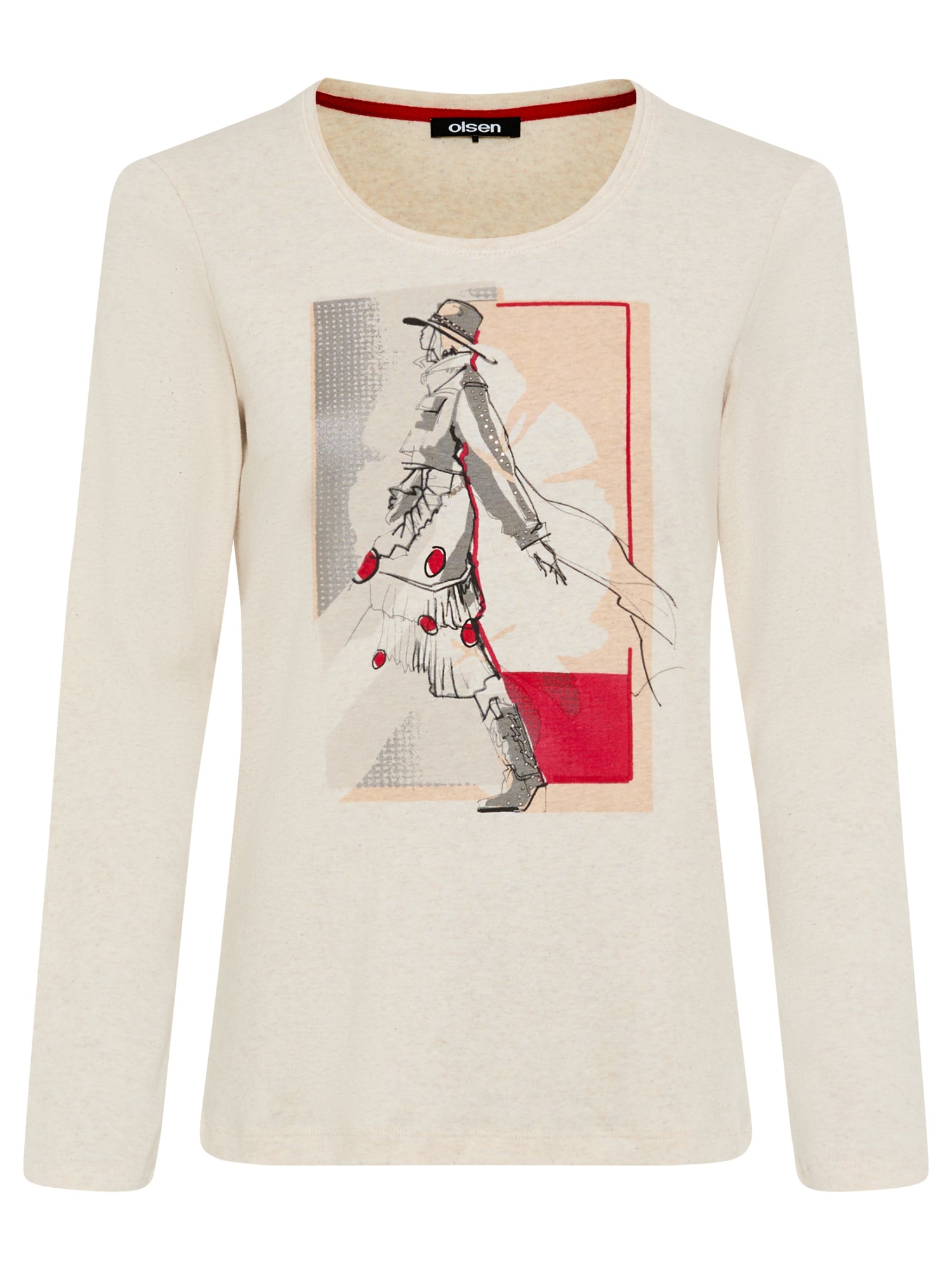 Olsen T-Shirts  beige