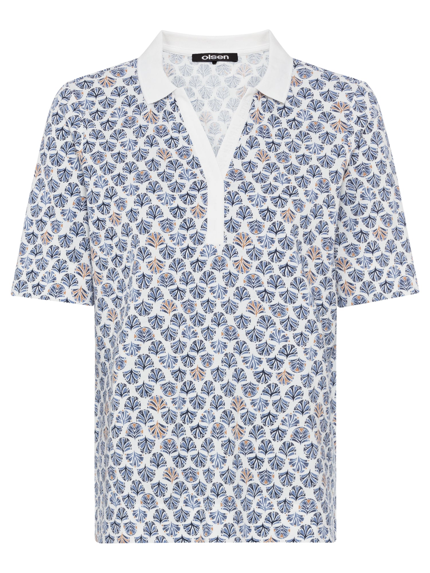 Olsen Poloshirts  dunkelblau