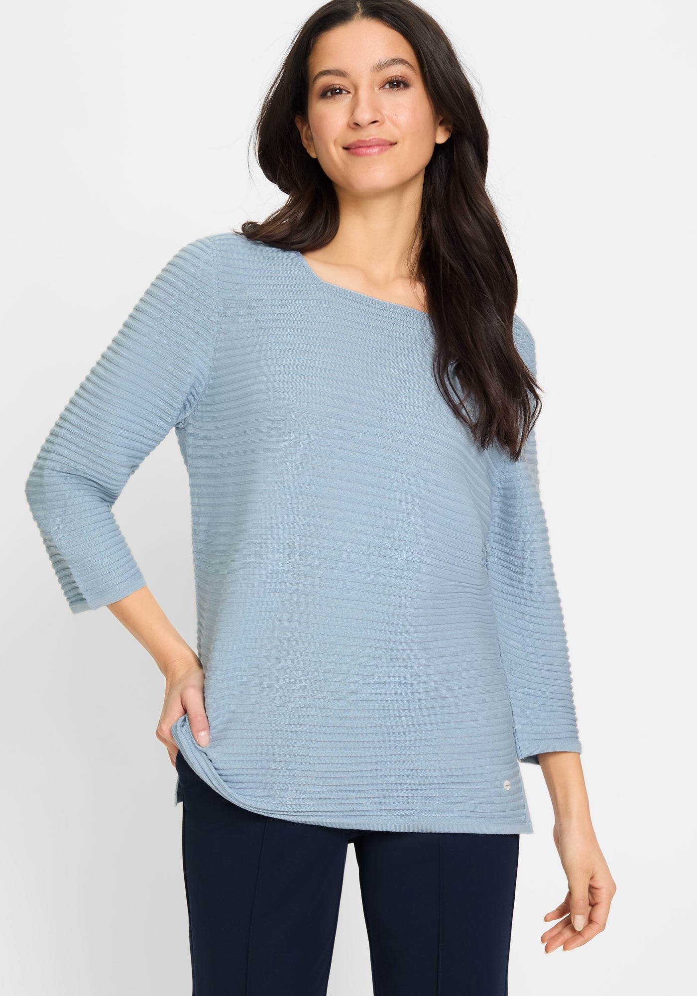 Olsen Pullover  hellblau