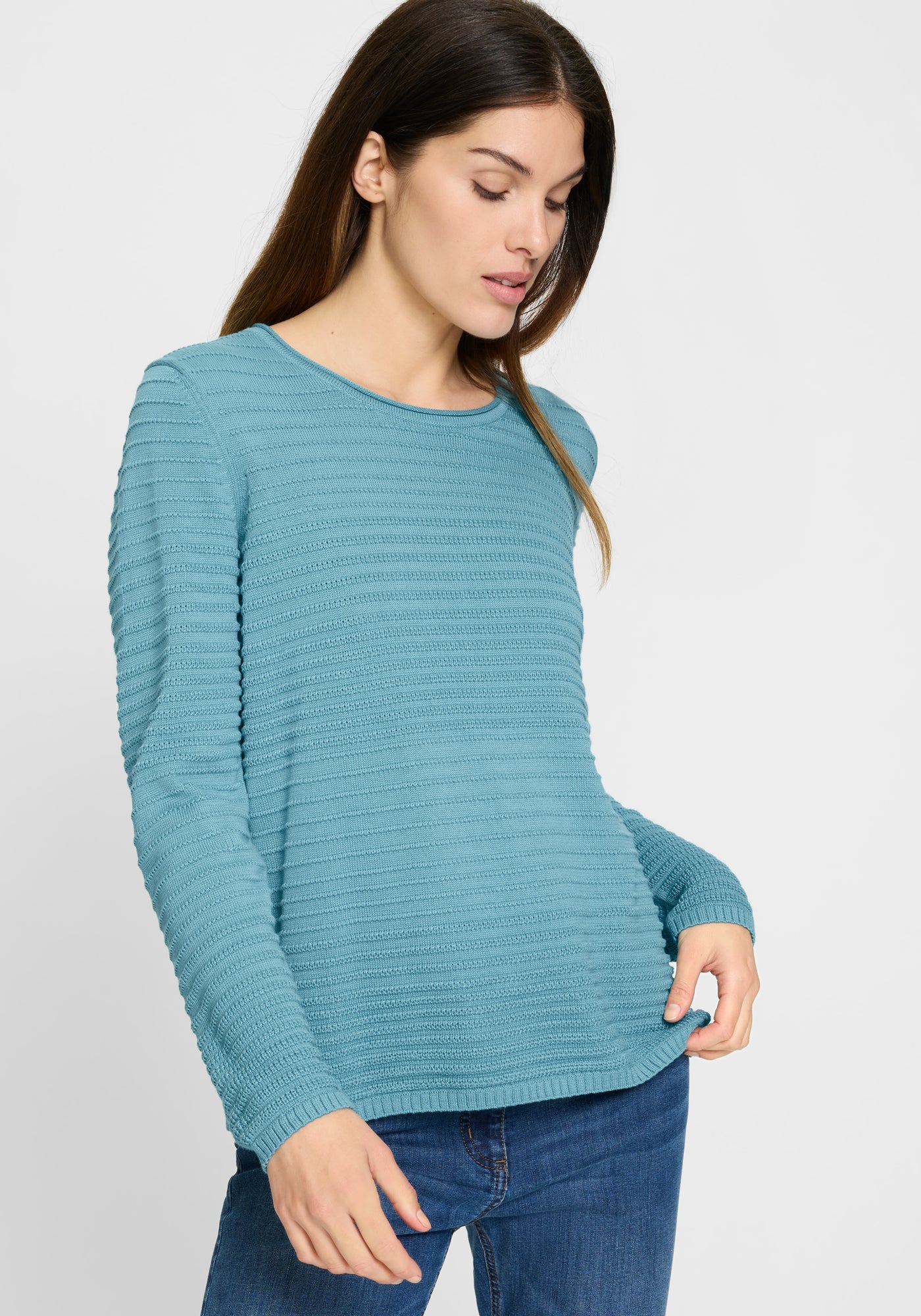 Olsen Pullover  hellblau