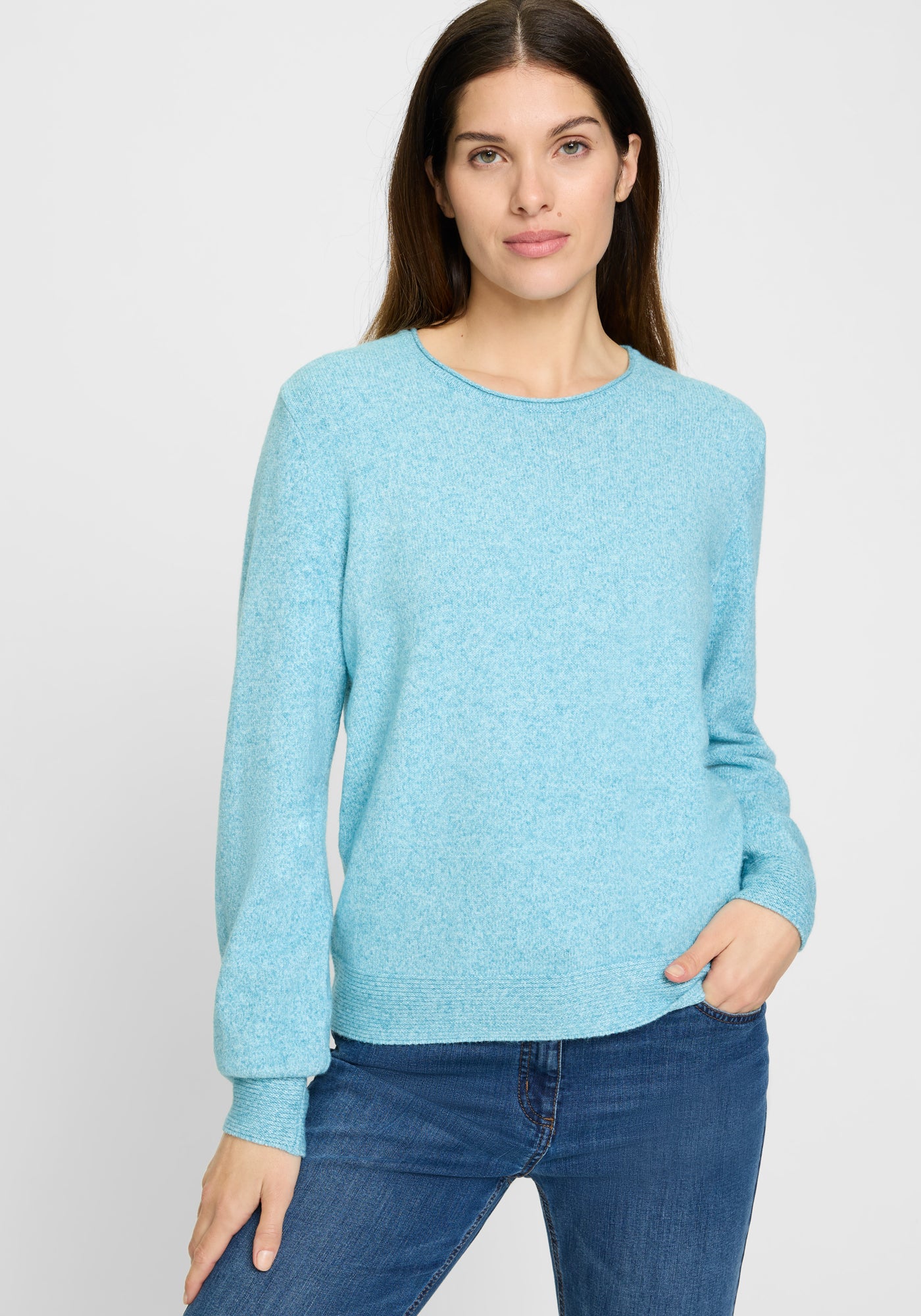 Olsen Pullover  hellblau