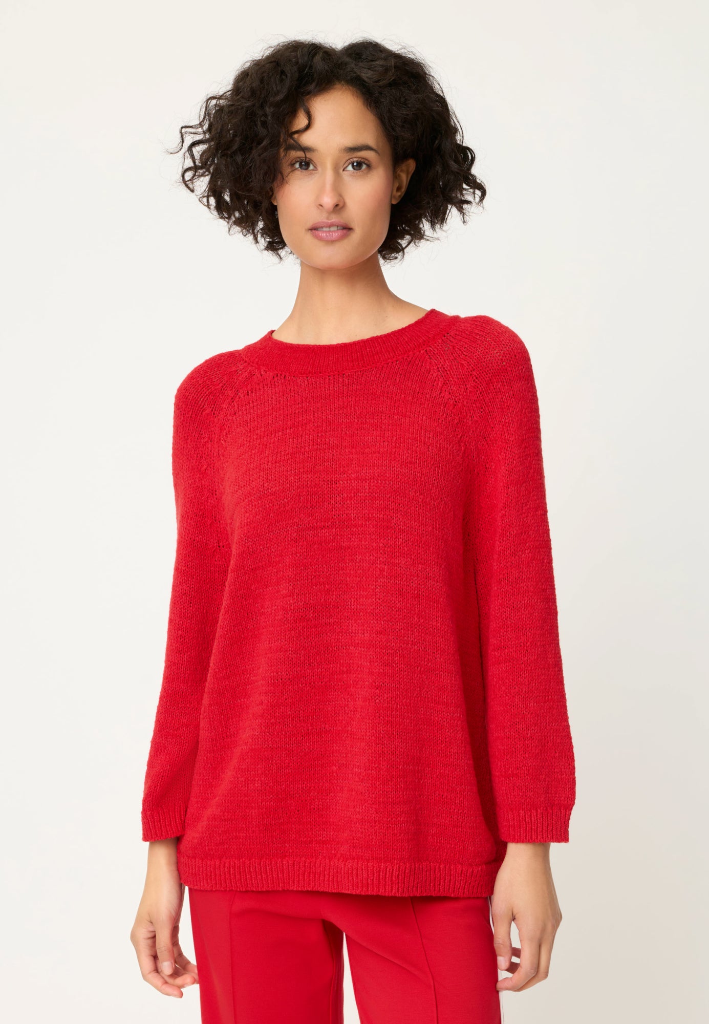 Olsen Pullover  rot