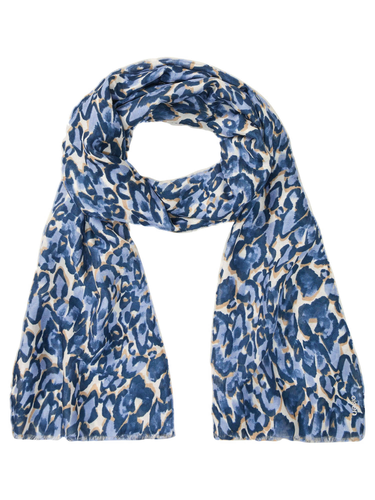 Olsen Schals  blau