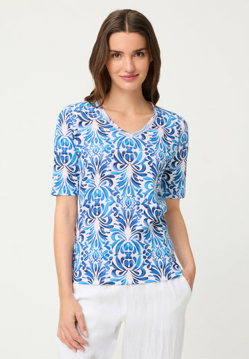 Shirt mit Allover-Dessin