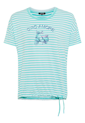Shirt mit Streifendessin