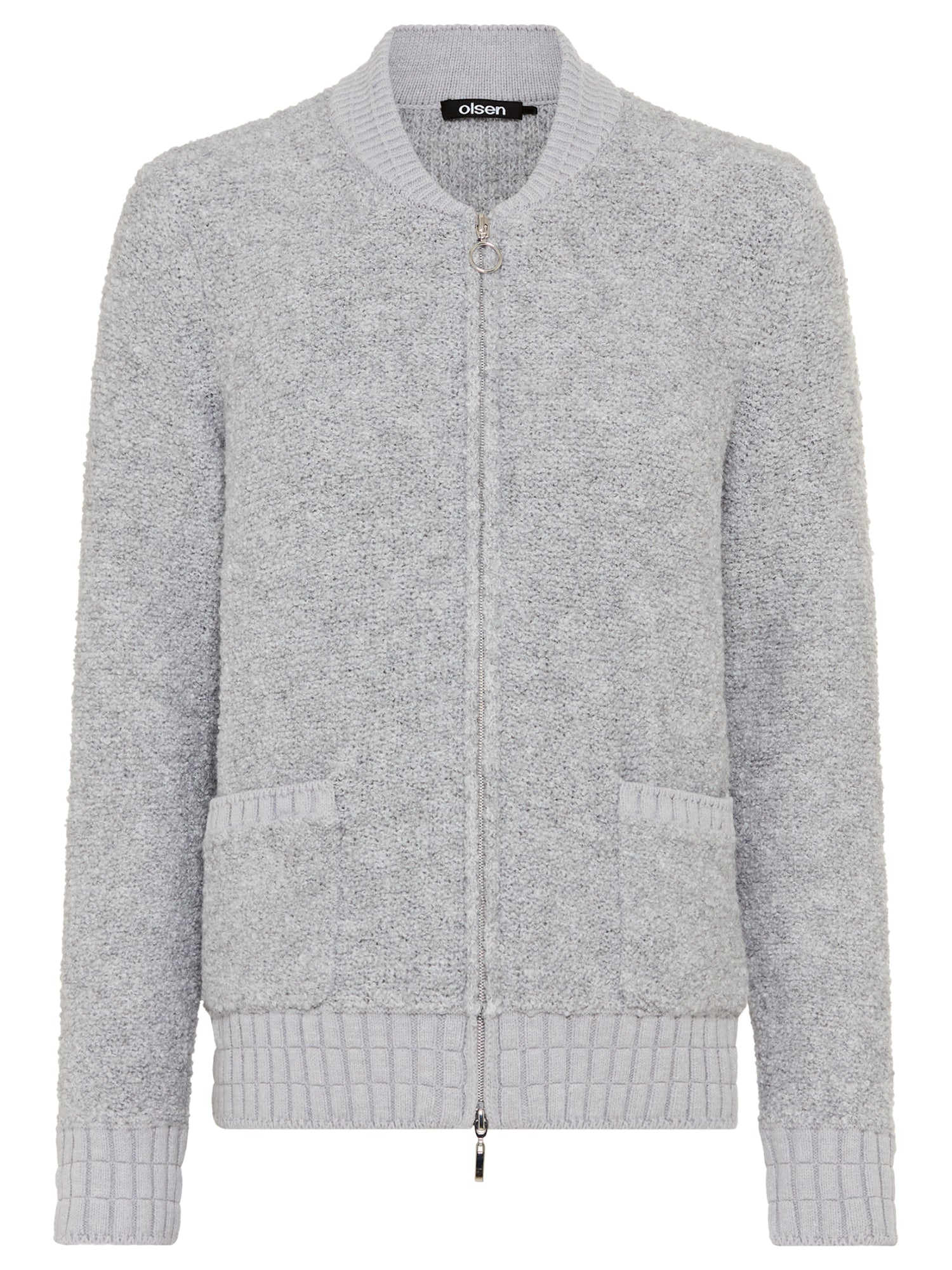 Olsen Strickjacken  grau