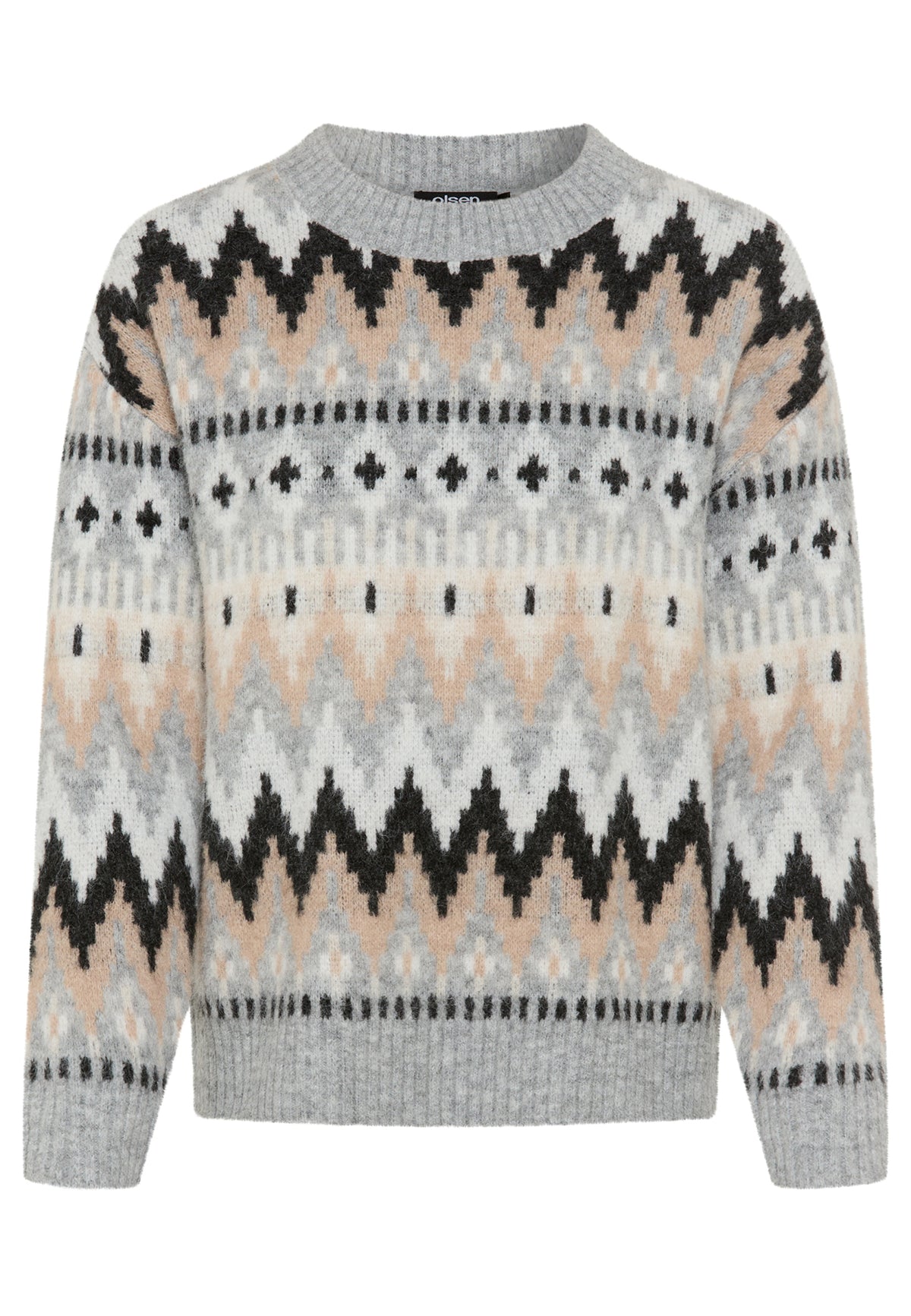 Olsen Pullover  grau