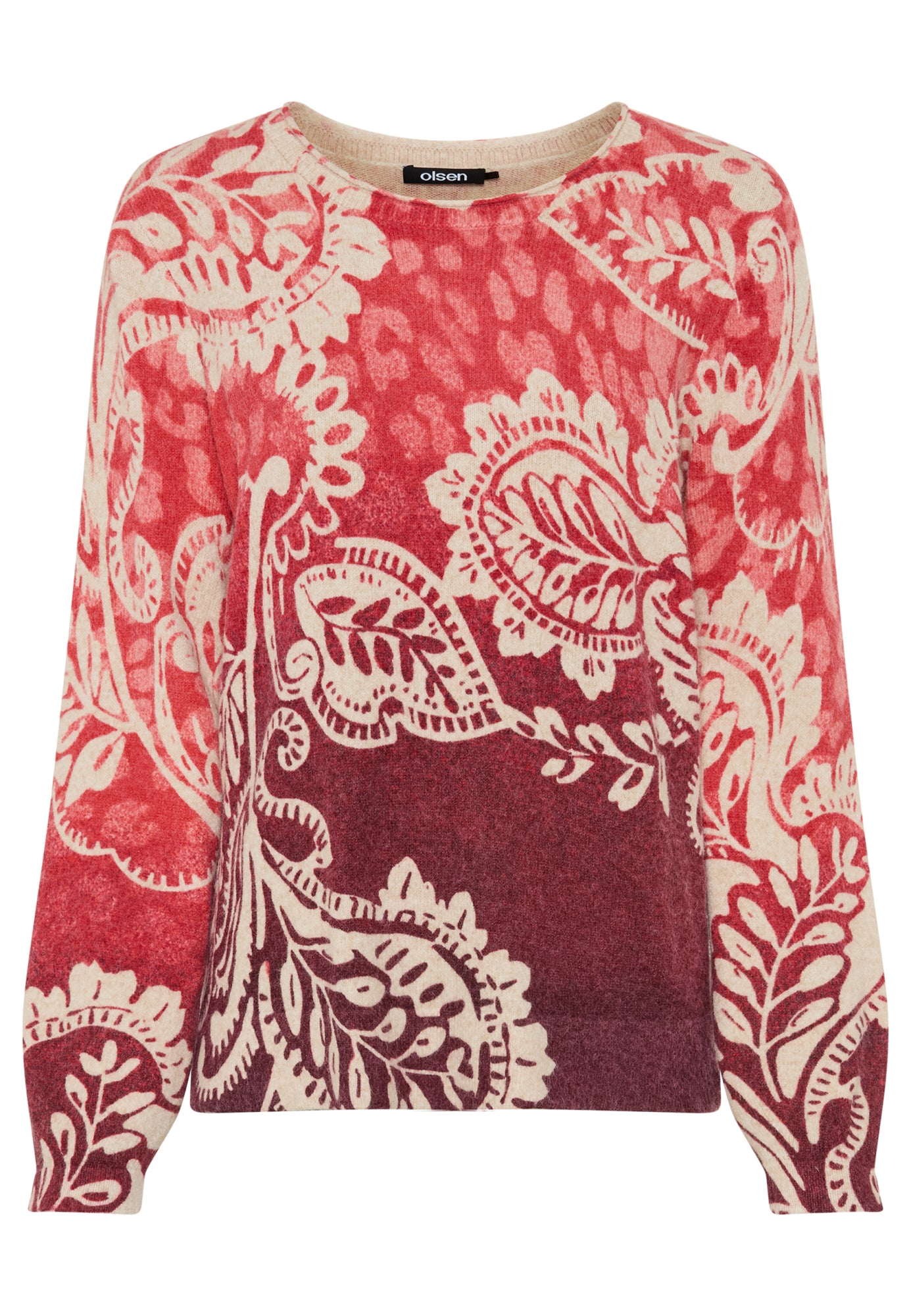 Olsen Pullover  rot