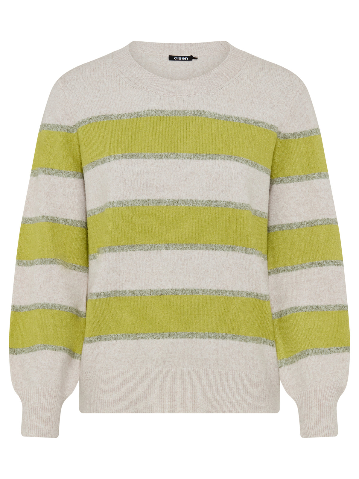 Olsen Pullover  hellgrün