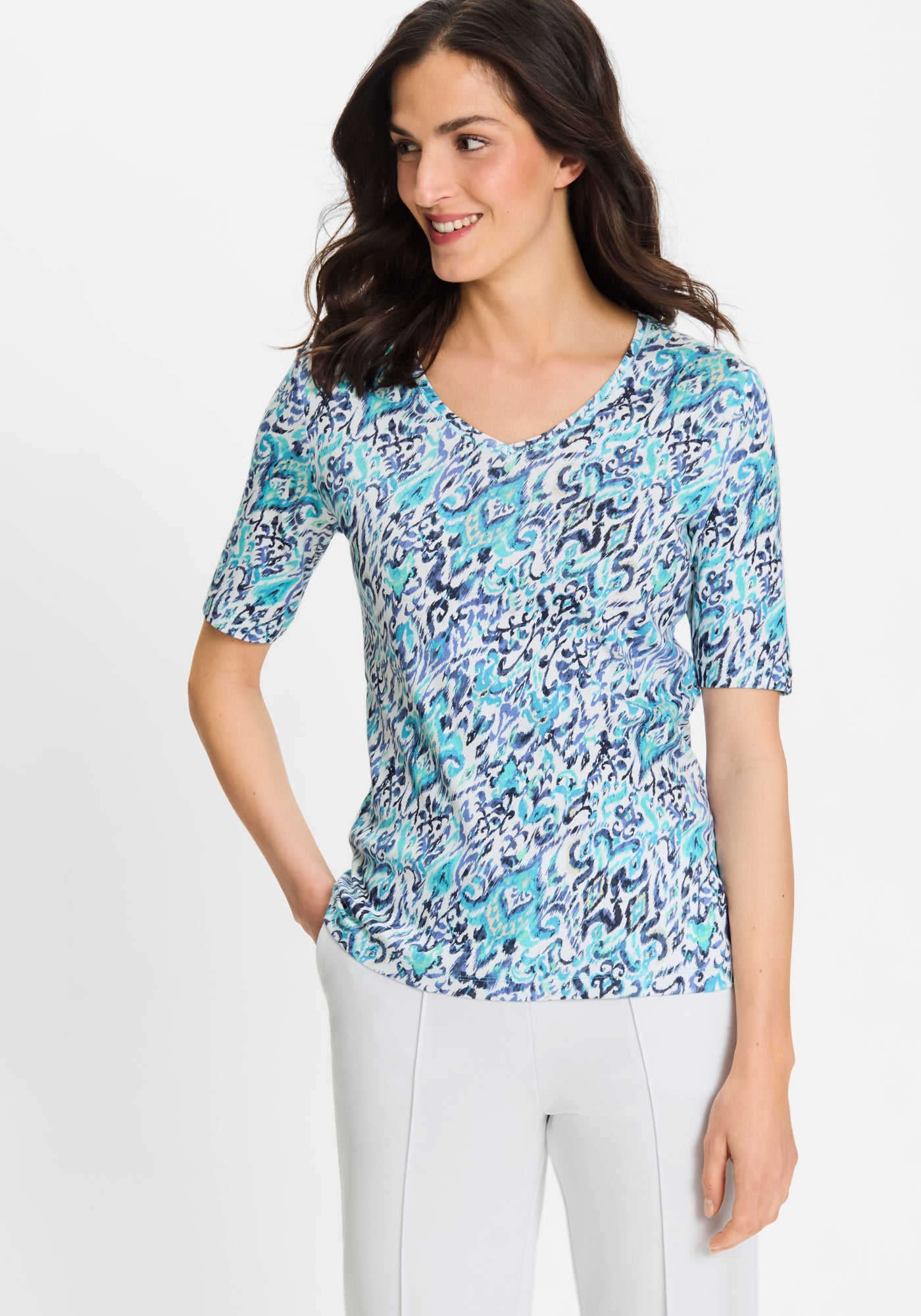 Olsen T-Shirts  blau