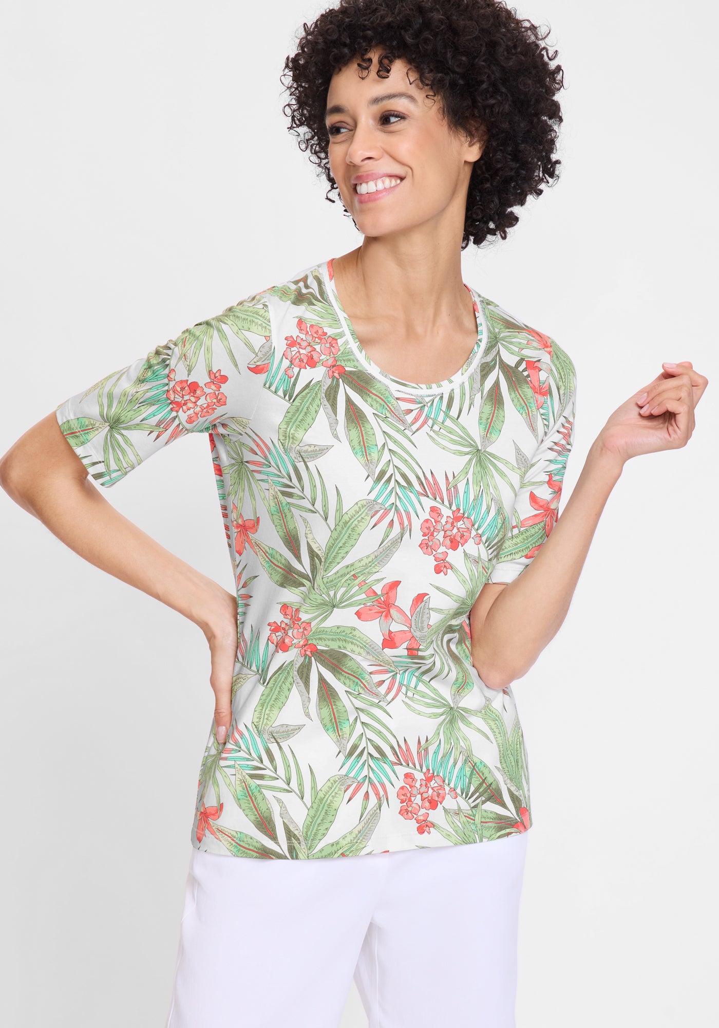 Olsen T-Shirts  bunt