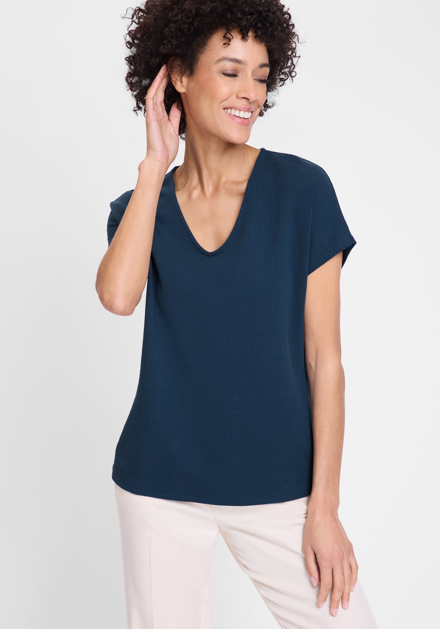 Olsen T-Shirts  dunkelblau