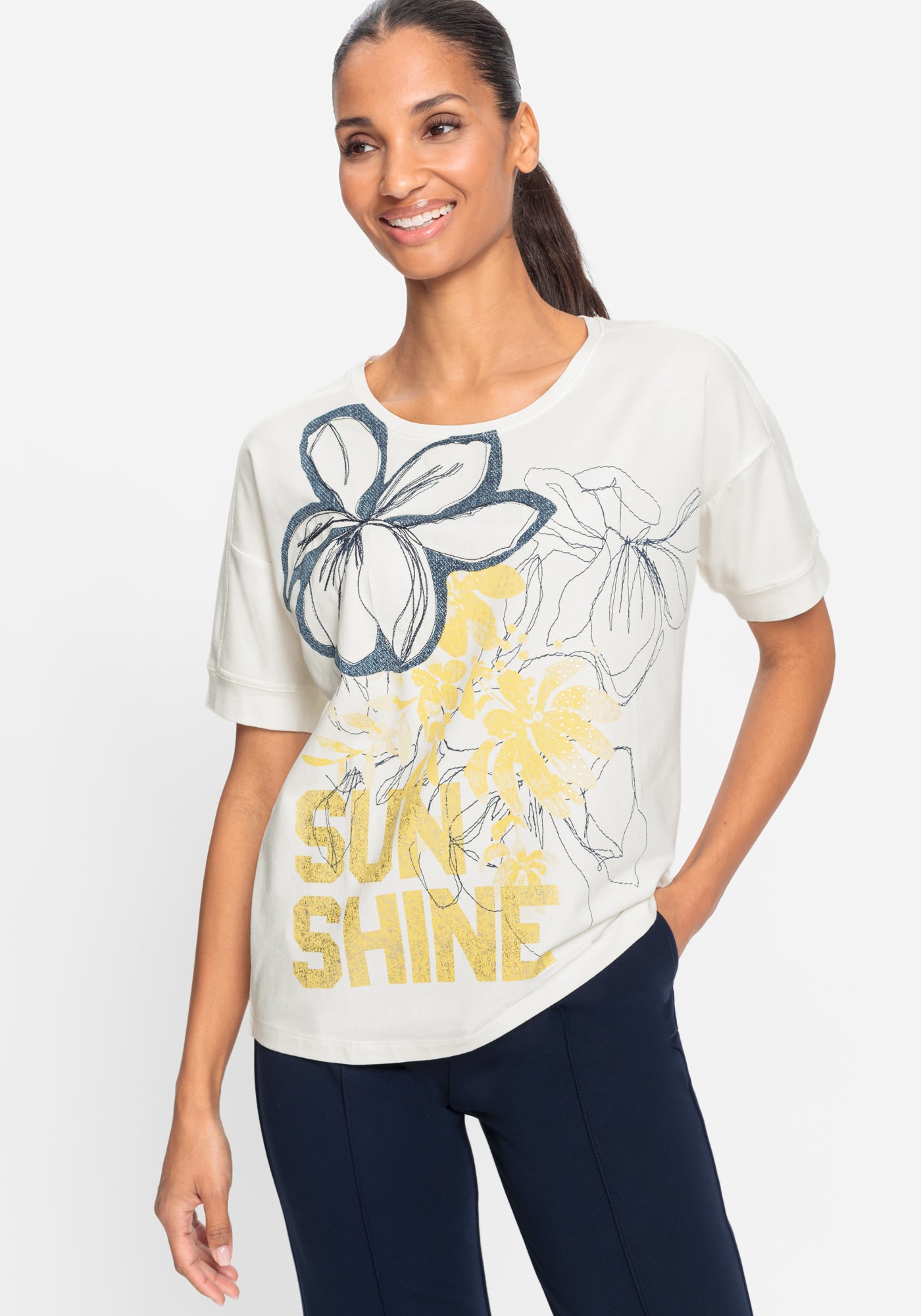 Olsen T-Shirts  weiß