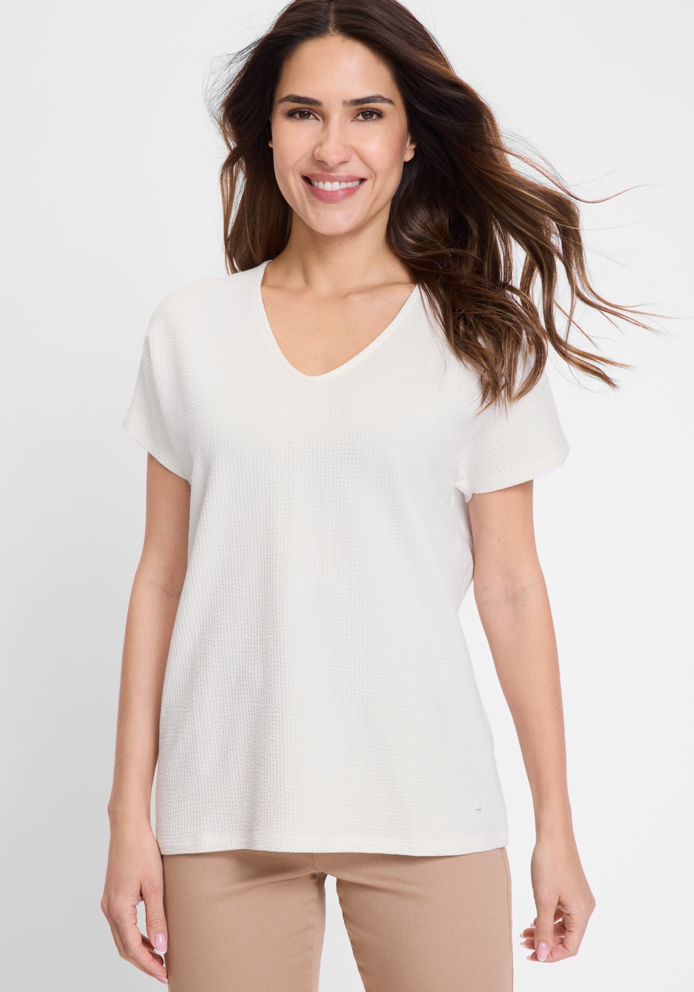 Olsen T-Shirts  weiß