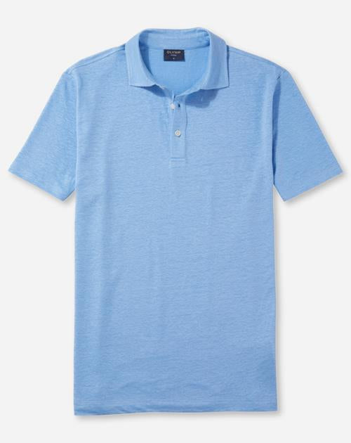 Olymp Casual Poloshirts  hellblau