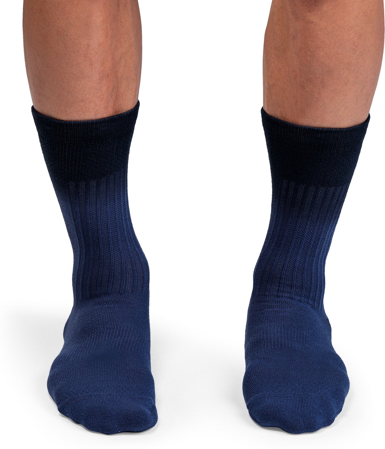 On Socken  blau
