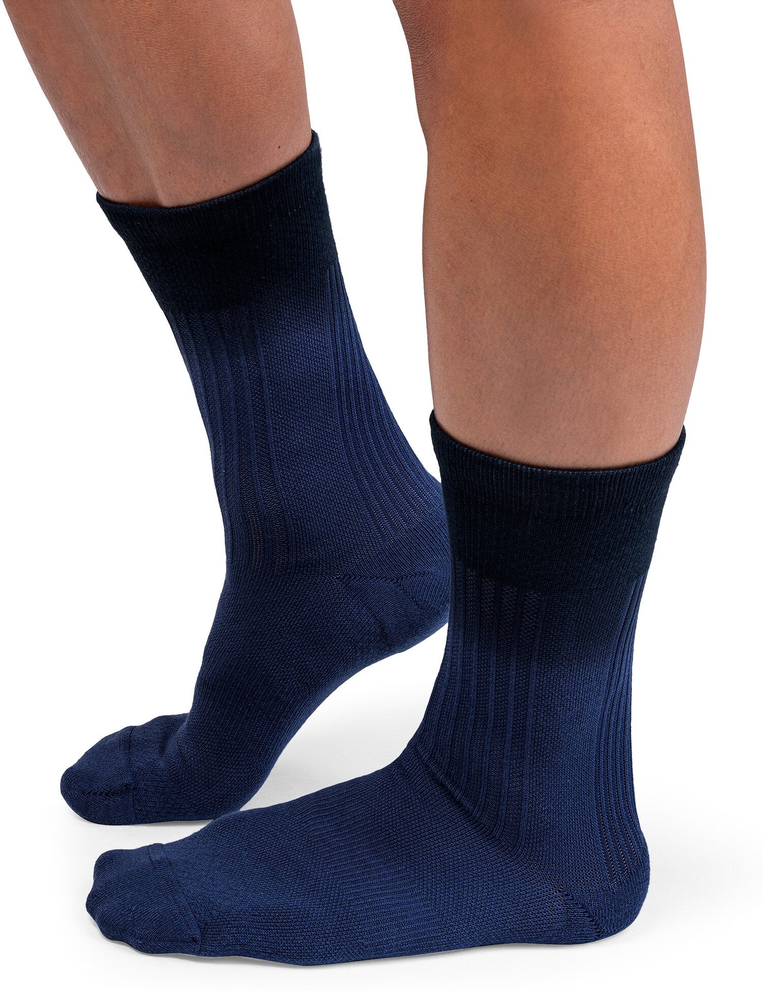 On Socken  blau