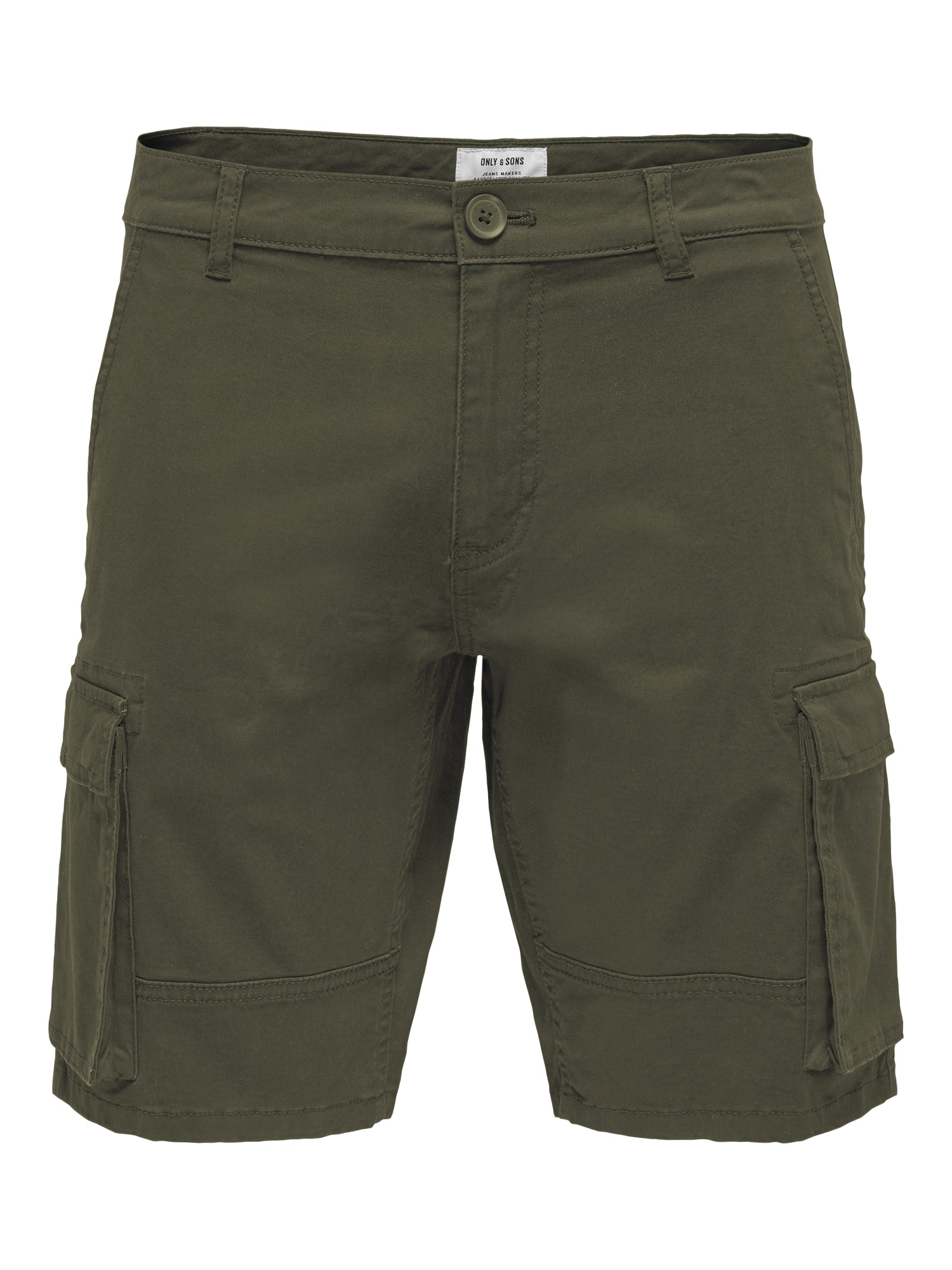 Only & Sons Shorts  dunkelgrün
